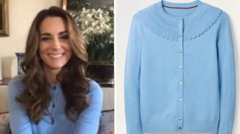 You can now buy Kate Middleton’s Boden cardigan