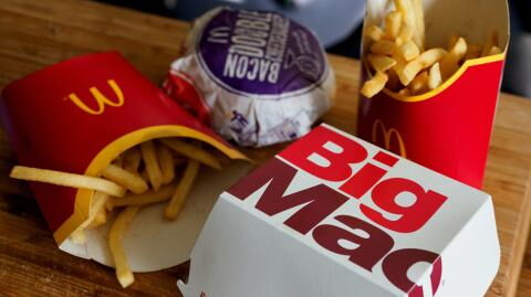 Woman reveals 24-year-old McDonald's burger and fries she stored in a shoebox