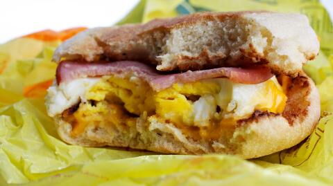 McDonald’s customer left stunned after finding a 'glove' inside sausage and egg McMuffin