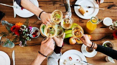 You can get wine or prosecco Advent calendars from Aldi this Christmas