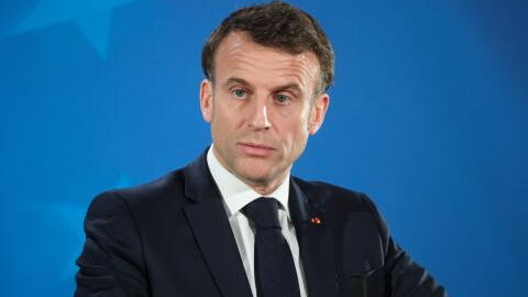 French President Emmanuel Macron physical evolution