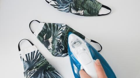 This is how you should be cleaning your cloth face mask