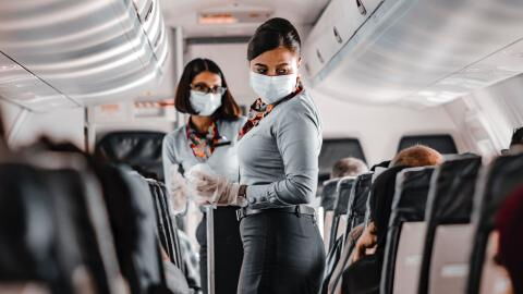 COVID-positive man disguised as his wife was caught mid flight