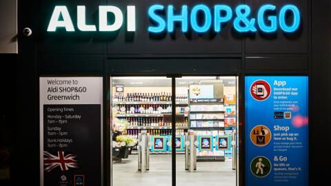 Aldi's new checkout-free store is finally open to the public