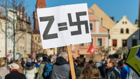 War in Ukraine: The ominous sign that currently adorns Russian tanks