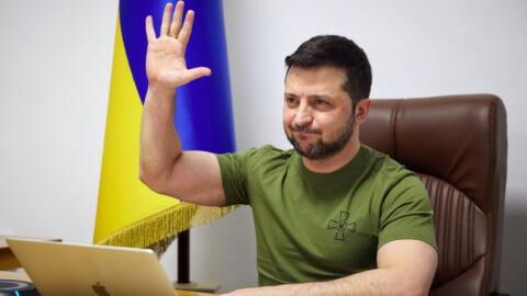 Volodymyr Zelenskyy: President confirms Ukraine will be able to host Eurovision next year