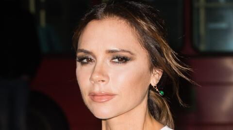 Victoria Beckham: The fashion designer reveals she has broken her foot after fall in the gym