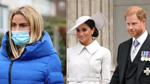 Katie Price apparently thinks she's 'more famous' than Prince Harry and Meghan Markle