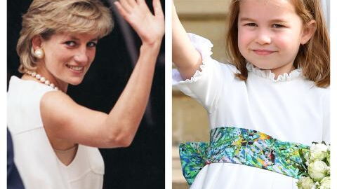 Every time Princess Charlotte reminds us of Lady Diana