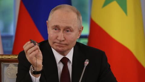 Vladimir Putin could be facing another revolt as leader of Liberty of Russia Legion sends him a threat