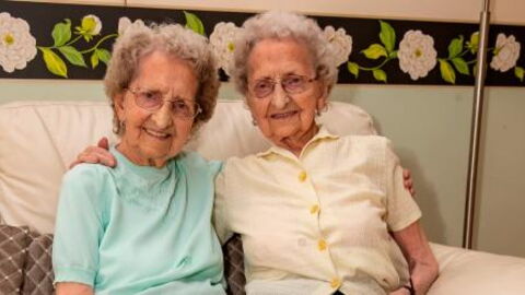 95-Year-Old Identical Twins Share Their Fitness Tips On Instagram
