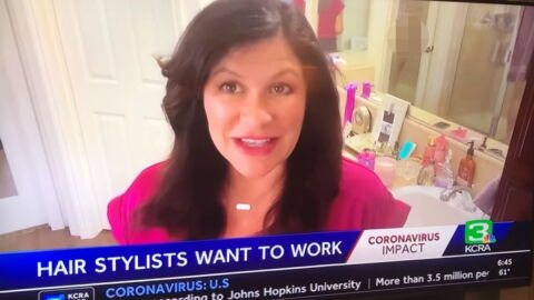 This journalist aired more than just the news by accidentally broadcasting her naked husband