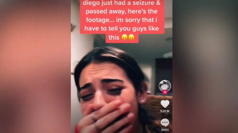 A new shocking TikTok trend sees users pretending to have a seizure