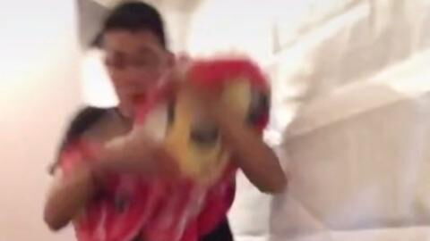 The Internet Can't Get Over This Video of a Man Purposely Falling While Holding a Baby