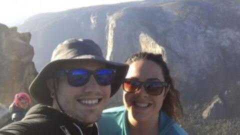 While taking a selfie, this man captures something tragic