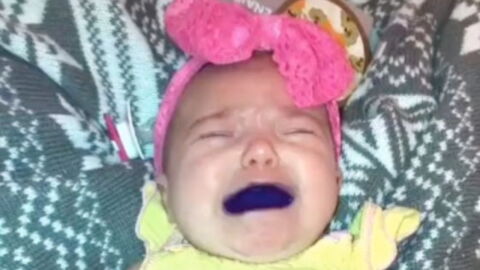 Furious internet users threaten to report a mother to child services for posting this video of her baby