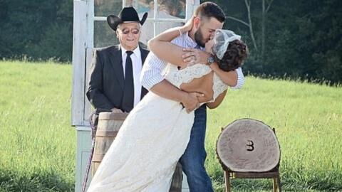 Woman's dream wedding comes true thanks to her dead grandfather