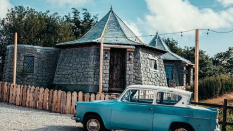 Harry Potter fans can win a stay in this Hagrid’s Hut themed cottage for just £2