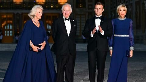 King Charles' Luxurious Dinner At Versailles Causes Massive Backlash ...