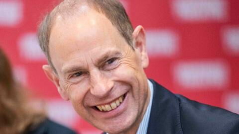 Prince Edward resumes royal duties after short break as he visits youth centre