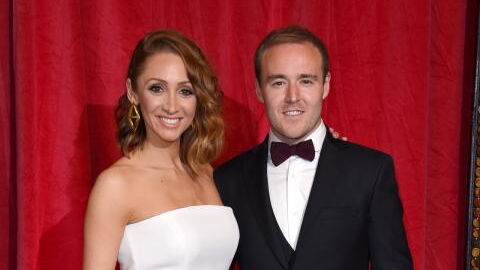 I'm A Celeb star Alan Halsall's ex-wife Lucy-Jo Hudson denies rumours they are not talking