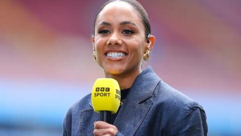 BBC presenter and former footballer Alex Scott's life in photos