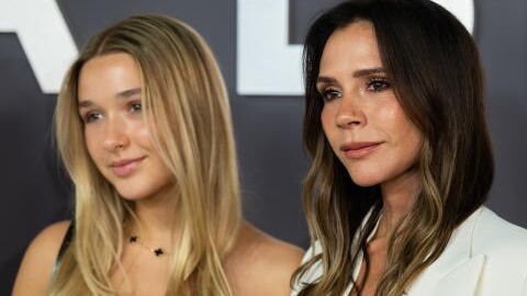 Harper Beckham steals the show in statement coat at Paris Fashion Week