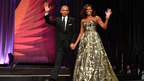 The Obamas: The couple's fortune post-presidency comes from their lucrative careers as authors