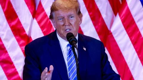 Donald Trump goes after Joe Biden in election speech after success on Super Tuesday