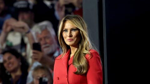 Melania Trump shows support to Donald as she promotes new memoir: 'America is more divided today'