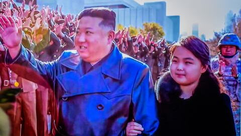 Kim Jong-un: The North Korean leader prepares ‘to fight a war’ with his daughter in tow