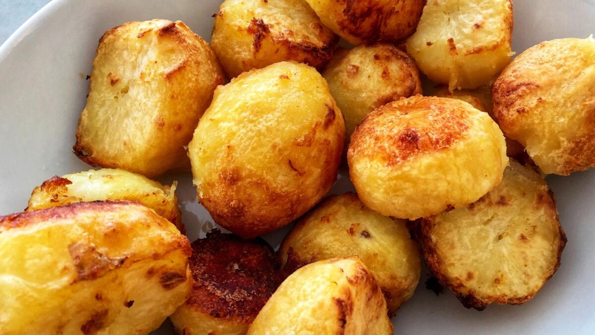 Make roast potatoes even more delicious by adding this 7p ingredient