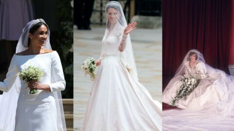 Princess Diana, Kate Middleton: The royal family's most popular wedding dresses, ranked