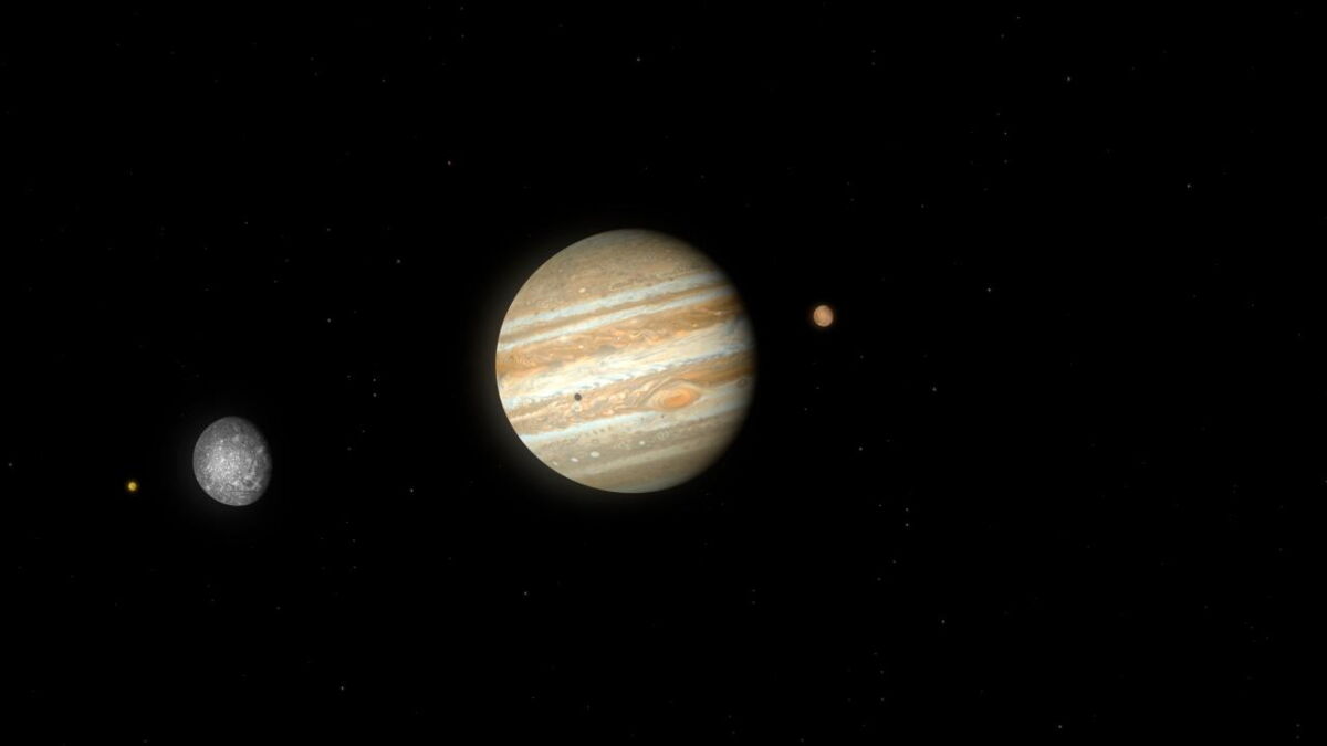 NASA reveals neverbeforeseen view of Jupiter with storm 'big enough