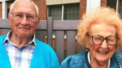 They met at 100 years old and tied the knot