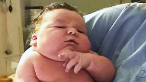 This Newborn Boy Was Officially The Year's Heaviest Baby At Birth