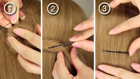 Voici comment bien utiliser des épingles à cheveux !