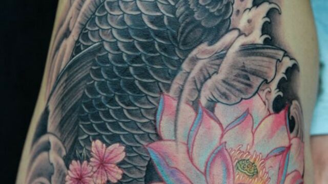 Fleur de cerisier tatouage - Sakura - Signification - Emplacements