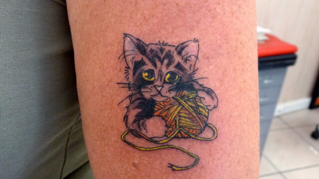 Tatouage Chat Modeles Adorables Pour Femme