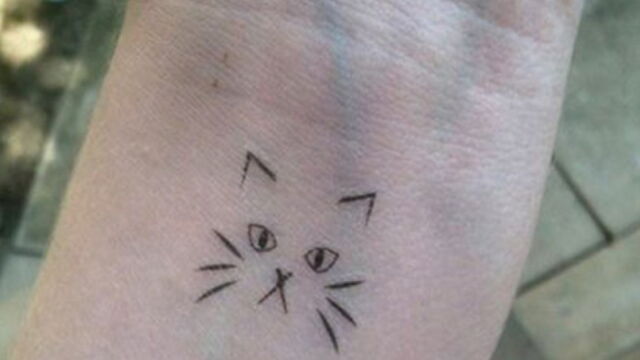 Tatouage Chat Modeles Adorables Pour Femme