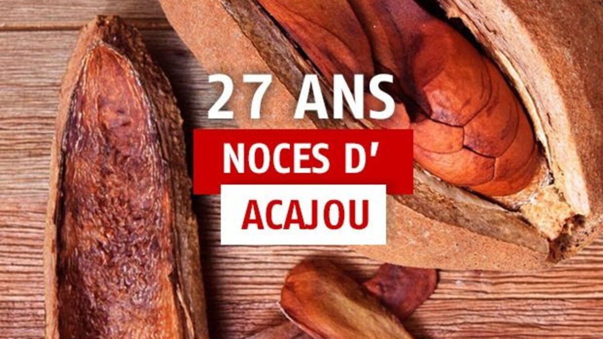 27 Ans De Mariage Idees Cadeaux Pour Feter Les Noces D Acajou