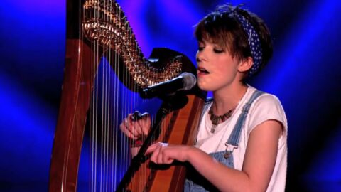 Cette femme a participé à The Voice avec sa harpe. Ils en ont eu les larmes aux yeux