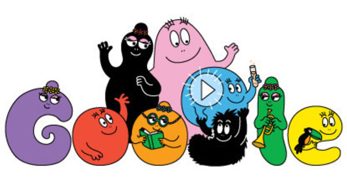 Barbapapa Google Fete L Anniversaire Du Dessin Anime Avec Un Doodle