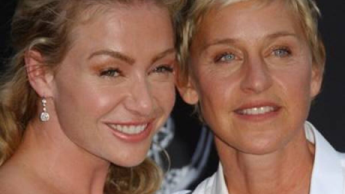 rencontre entre ellen degeneres et portia de rossi