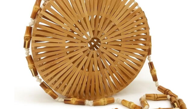 sac rond en bambou