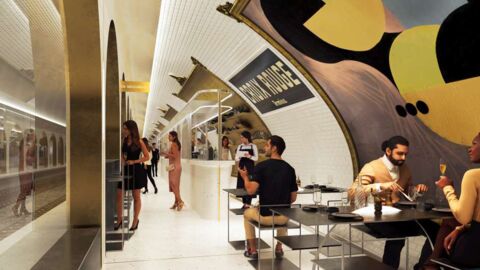 Une station de métro parisien oubliée va se transformer en restaurant