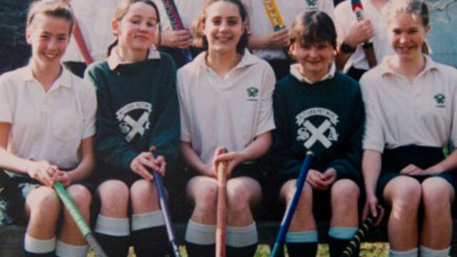 Kate Middleton hockey sur gazon