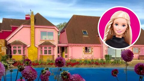 Elle se construit une maison de Barbie entièrement rose, du sol au plafond !