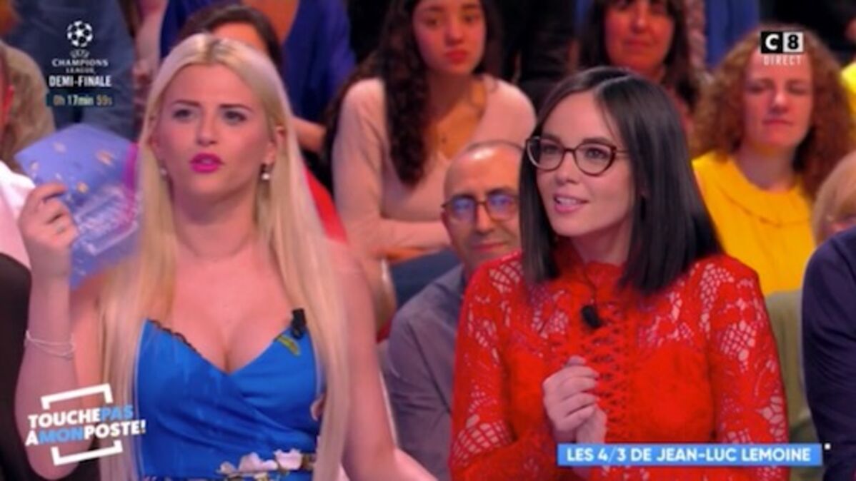 Agathe Auproux Mangeur De Culotte TPMP : gros malaise entre Agathe Auproux et Kelly Vedovelli qui refusent de  s'embrasser