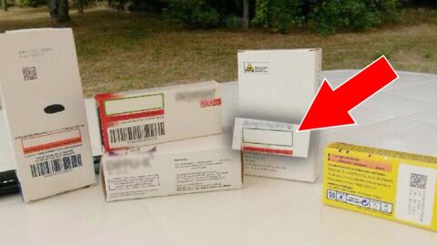Que signifient les petits rectangles de couleur sur les boîtes des médicaments ?
